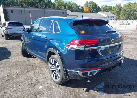 2021 Volkswagen Atlas Cross Sport 3.6L V6 Sel Premium R-Line из США, поврежденный, VIN 1V2FE2CA5MC203092